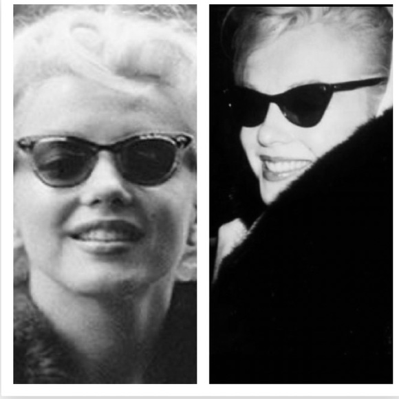 Polarized Narrow Cat Eye Sunglasses - Picture 9 of 16